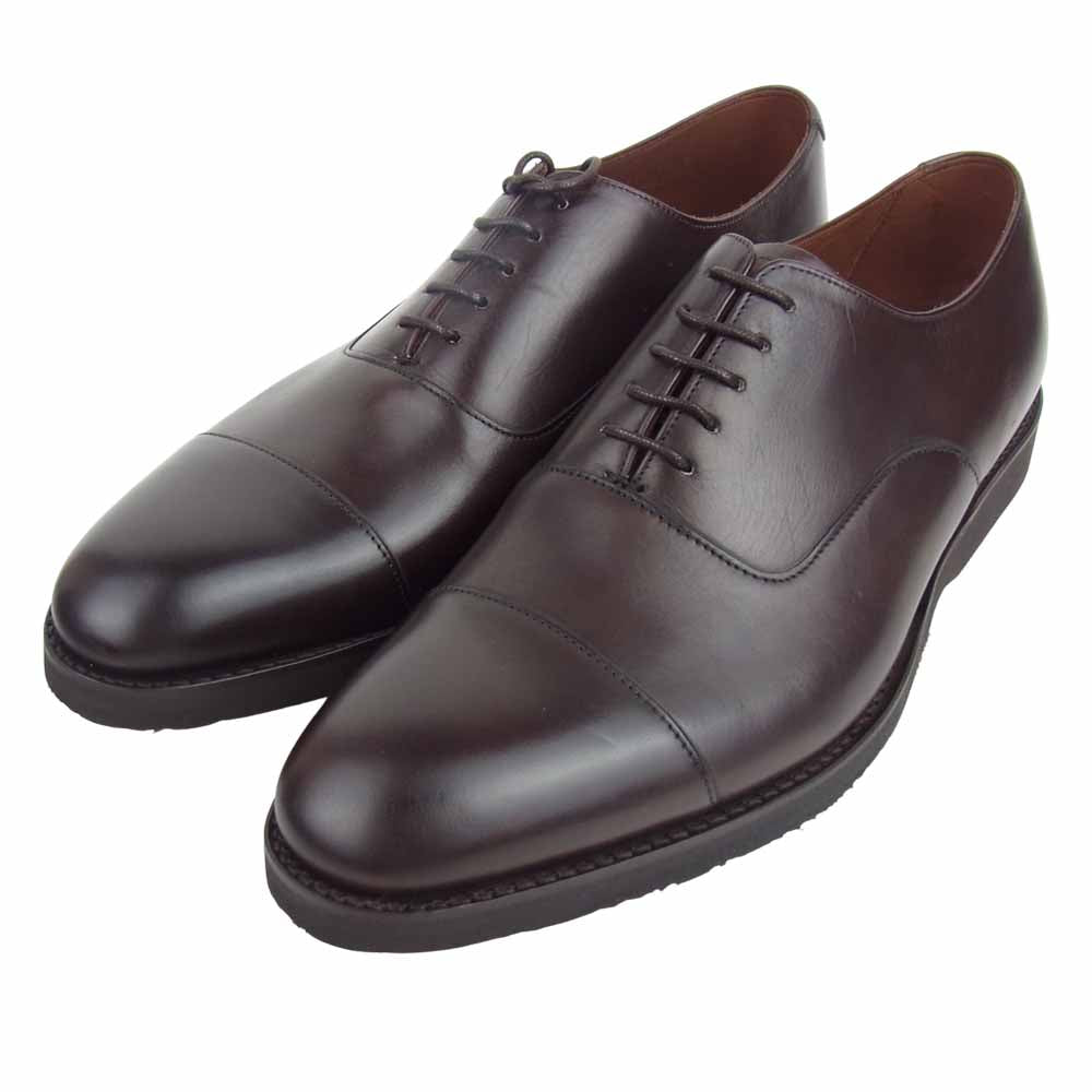 バーガー 4576FW12 OXFORD SNEAKER DARK WALNUT オックスフォード シューズ ブラウン系 7 1/2【美品】【中古】