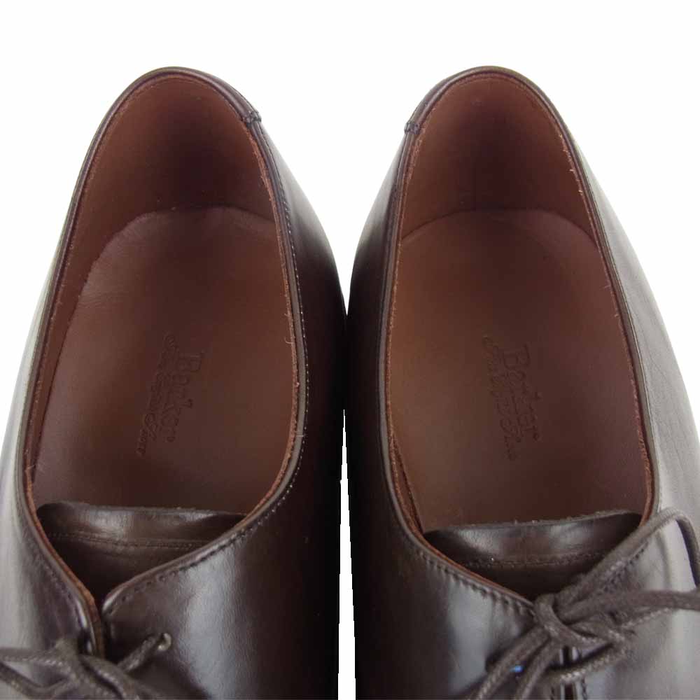 バーガー 4576FW12 OXFORD SNEAKER DARK WALNUT オックスフォード シューズ ブラウン系 7 1/2【美品】【中古】
