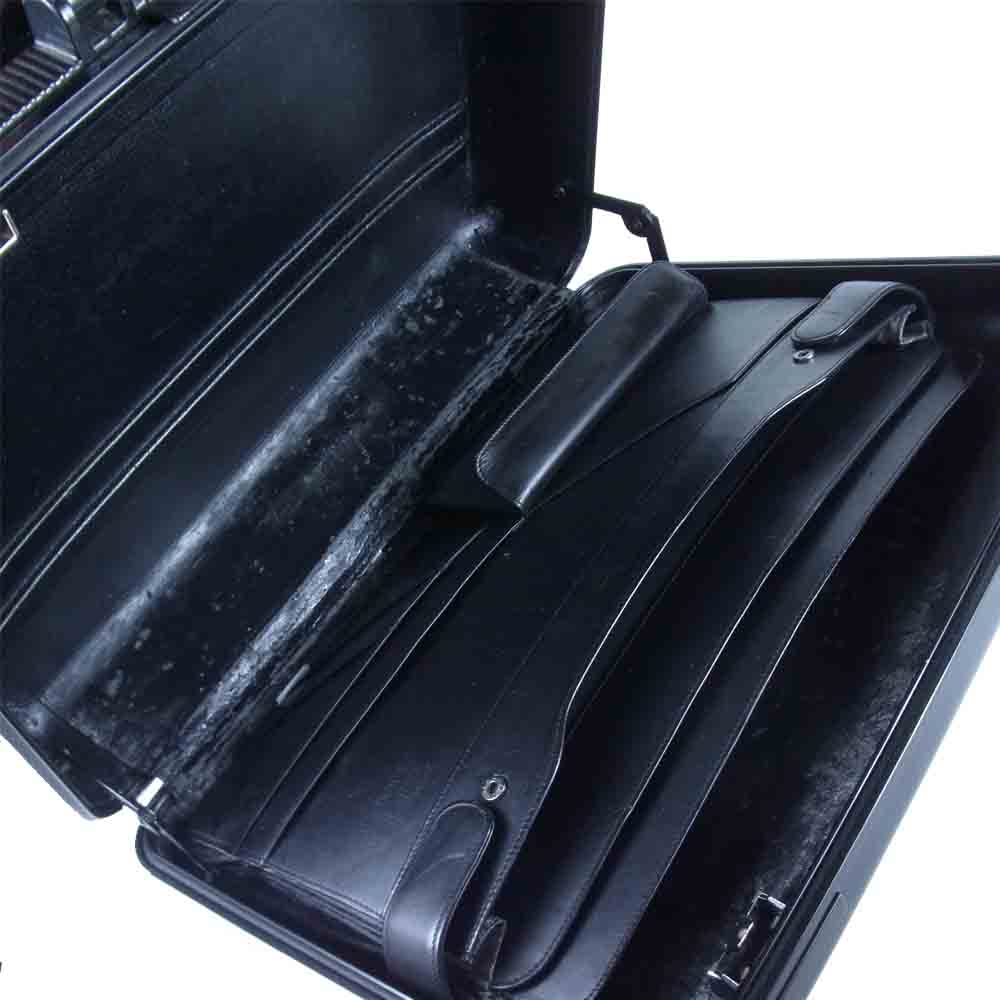 ZERO HALLIBURTON ゼロハリバートン Small Attache Case Aluminum スモールアタッシェ アタッシュケース ブラック系【中古】