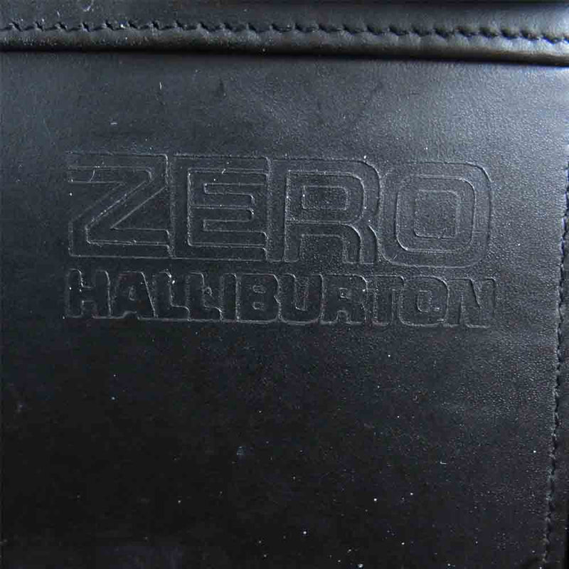 ZERO HALLIBURTON ゼロハリバートン Small Attache Case Aluminum スモールアタッシェ アタッシュケース ブラック系【中古】