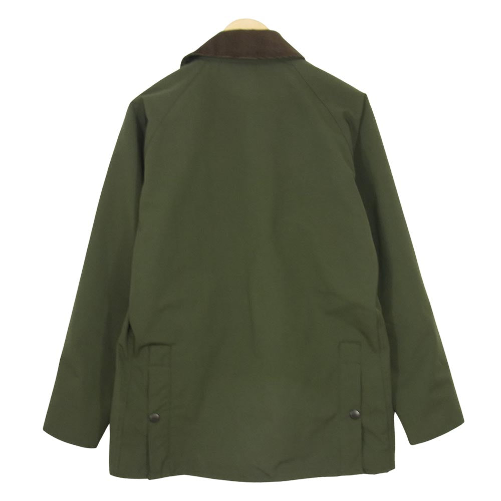 Barbour バブアー MCA0507SG51 BEDALE SL NO WAX ビデイル スリム ノーワックス ノンオイルド ジャケット カーキ系 40【美品】【中古】