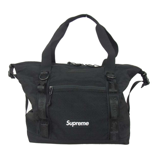 Supreme シュプリーム 20AW Zip Tote コーデュラ ナイロン ジップ トート バッグ  ブラック系【中古】