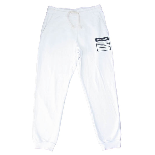 MAISON MARGIELA メゾンマルジェラ 19AW S50KA0468 14 STEREOTYPE ステレオタイプ スウェット パンツ ホワイト ホワイト系 48【中古】