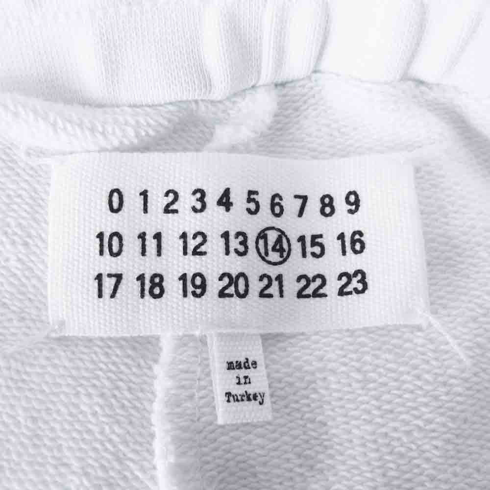 MAISON MARGIELA メゾンマルジェラ 19AW S50KA0468 14 STEREOTYPE ステレオタイプ スウェット パンツ ホワイト ホワイト系 48【中古】