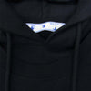 OFF-WHITE オフホワイト 20AW 国内正規品 BARREL WORKER DOUBLE TEE HOODIE レイヤード Tシャツ パーカー ブラック ブラック系 XS【新古品】【未使用】【中古】