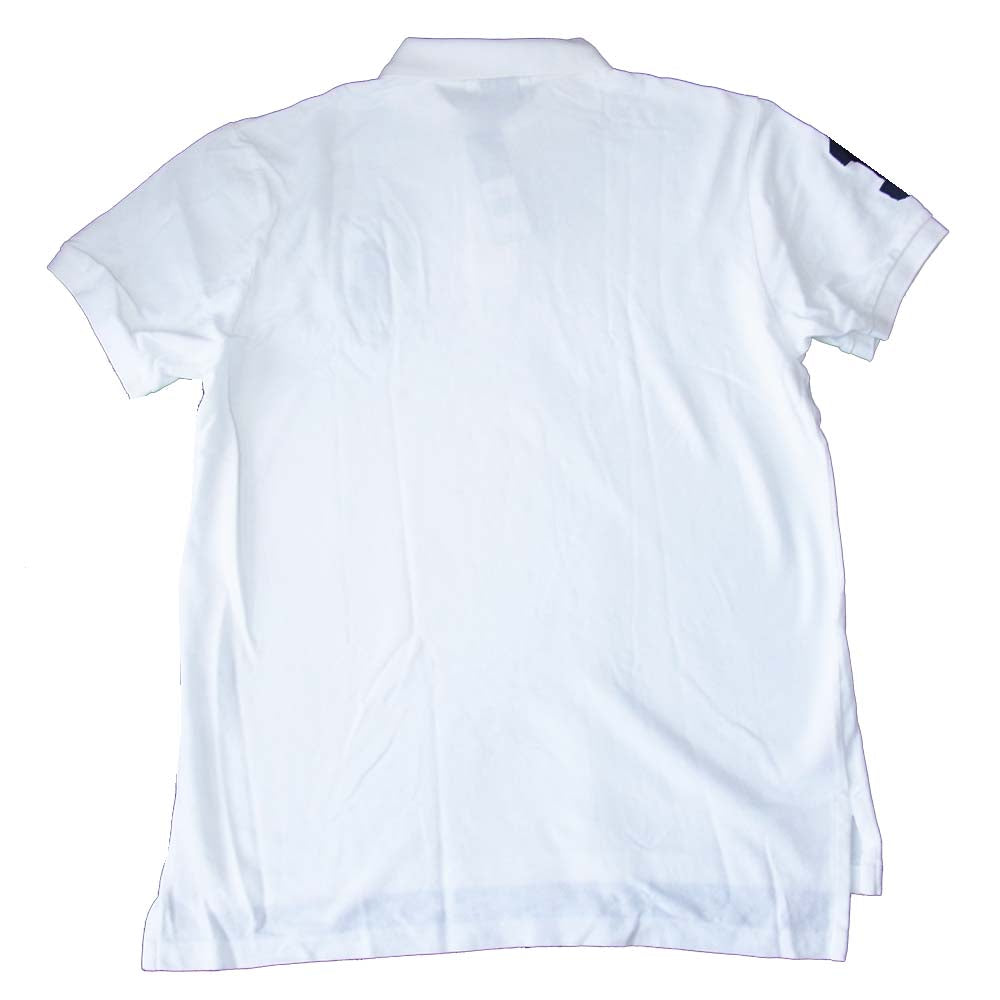 POLO RALPH LAUREN ポロ・ラルフローレン 4399639 半袖 ポロ シャツ ホワイト系 L【新古品】【未使用】【中古】