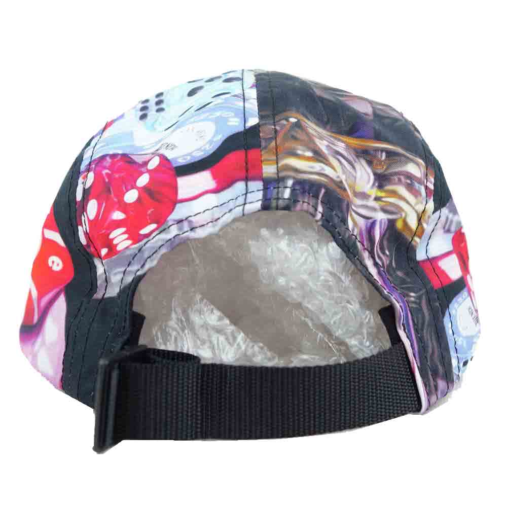Supreme シュプリーム 18AW CASINO CAMP CAP カジノ キャンプ キャップ マルチカラー系【美品】【中古】
