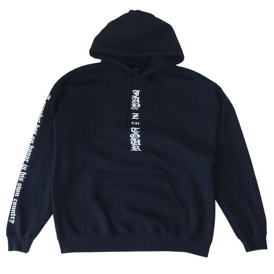 FEAR OF GOD フィアオブゴッド Jay Z 4.44 HOODIE パーカー ブラック系 L【中古】