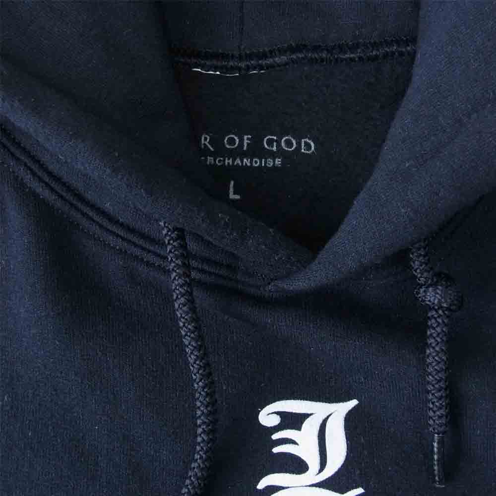 FEAR OF GOD フィアオブゴッド Jay Z 4.44 HOODIE パーカー ブラック系 L【中古】