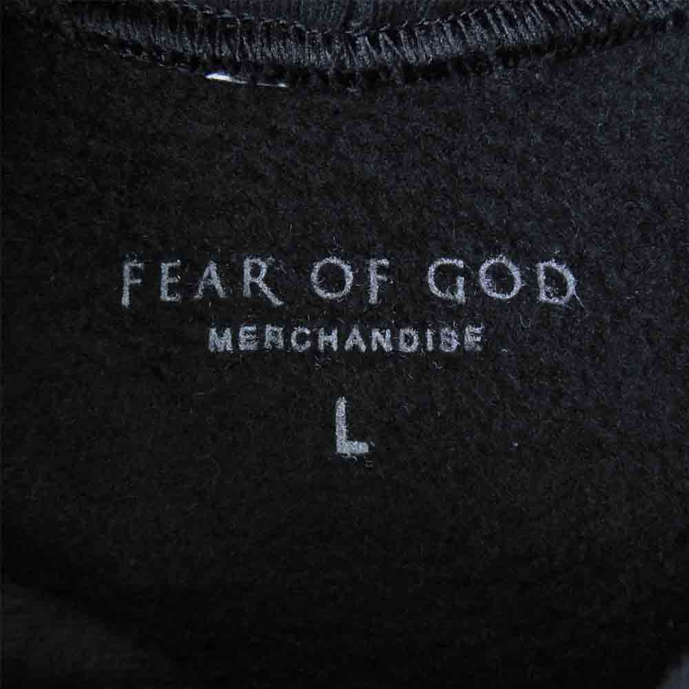 FEAR OF GOD フィアオブゴッド Jay Z 4.44 HOODIE パーカー ブラック系 L【中古】