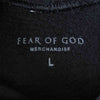 FEAR OF GOD フィアオブゴッド Jay Z 4.44 HOODIE パーカー ブラック系 L【中古】