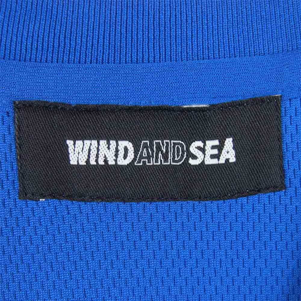 WIND AND SEA ウィンダンシー WDS-20S2-CS-09 WDS DRY T-SHIRT ロゴドライ 半袖 Tシャツ ブルー系 M【新古品】【未使用】【中古】
