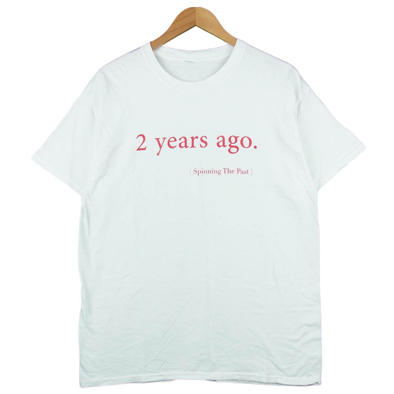 ティーアールサスペンション 2 years ago. (Spinning The Past) 半袖 Tシャツ ホワイト系【中古】