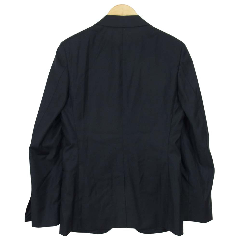 WACKO MARIA ワコマリア × Loro Piana ロロピアーナ ウール ツイル 2B テーラード ジャケット ネイビー系 M【中古】