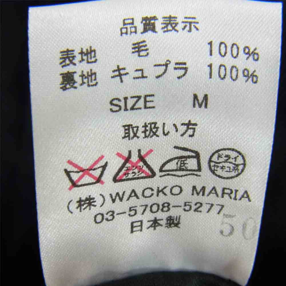 WACKO MARIA ワコマリア × Loro Piana ロロピアーナ ウール ツイル 2B