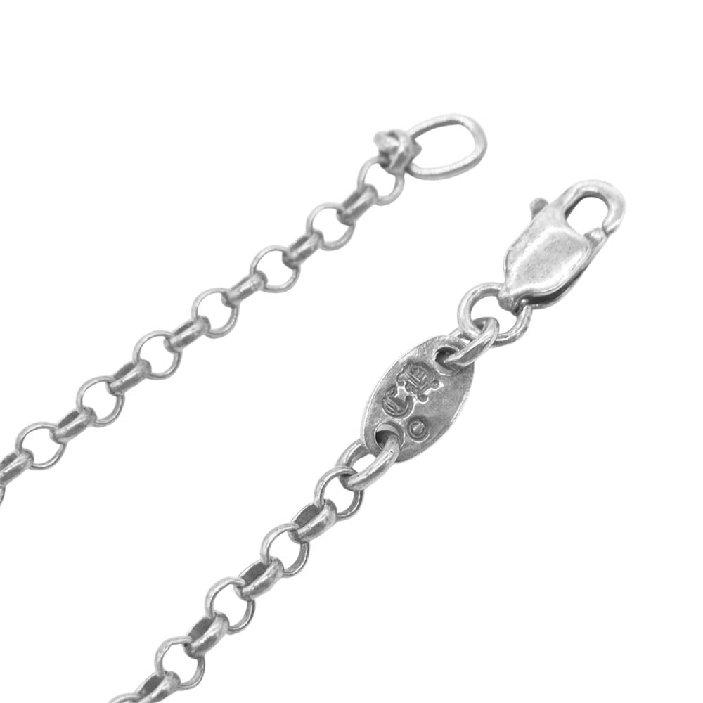 CHROME HEARTS クロムハーツ（原本無） ROLLCHAIN 16inch ロール チェーン シルバー系【中古】