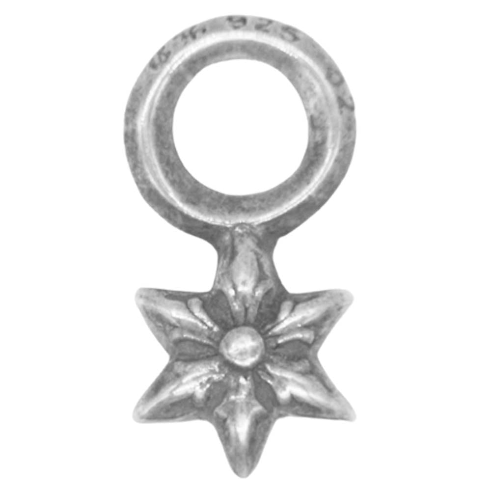CHROME HEARTS クロムハーツ（原本無） スタック スター チャーム ネックレス トップ シルバー系【中古】