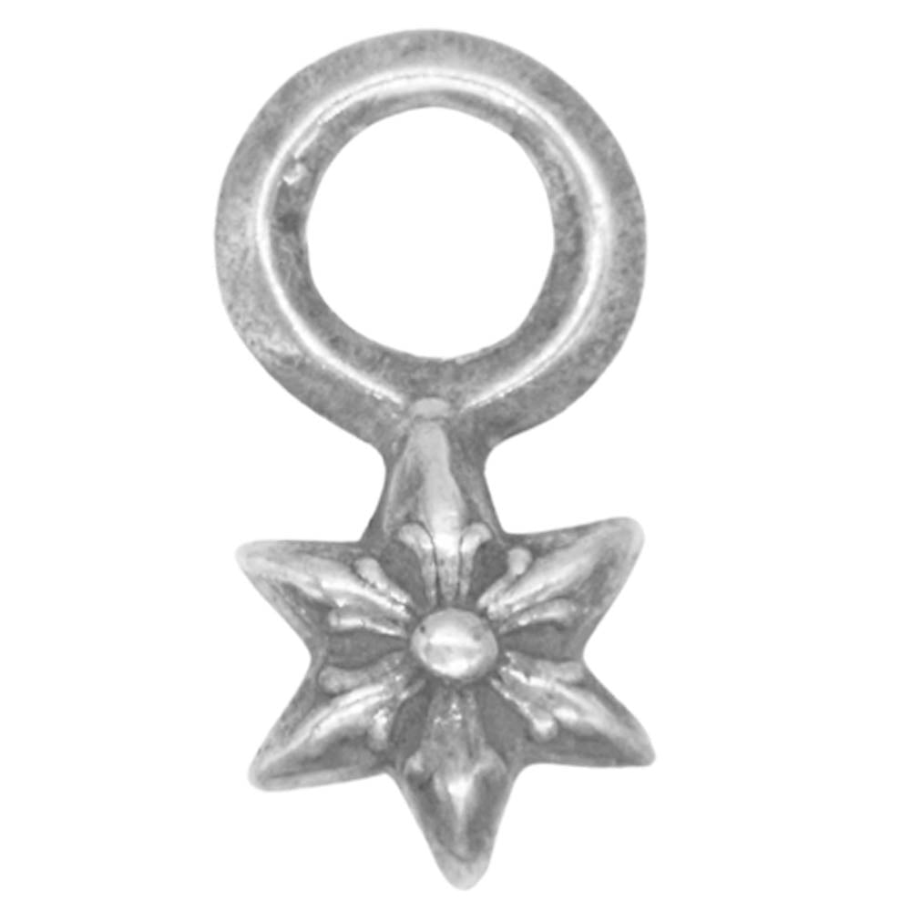 CHROME HEARTS クロムハーツ（原本無） スタック スター チャーム ネックレス トップ シルバー系【中古】
