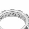 CHROME HEARTS クロムハーツ（原本無） STAR BAND RING スター バンド リング シルバー系【中古】