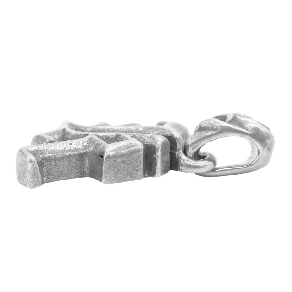 CHROME HEARTS クロムハーツ（原本無） アルファベット イニシャル チャーム ネックレス トップ シルバー系【中古】