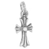CHROME HEARTS クロムハーツ（原本無） CHクロス ベイビー ファット チャーム ネックレス トップ シルバー系【中古】