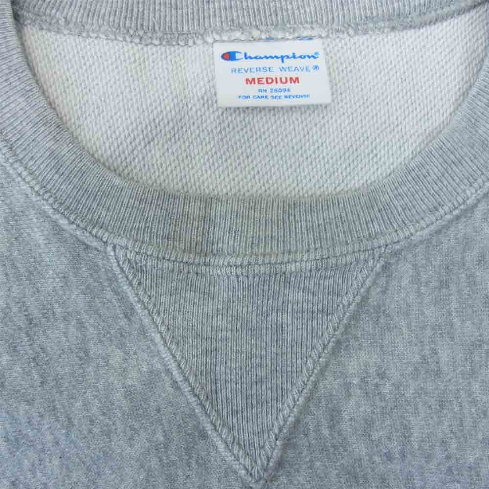 Champion チャンピオン C3-F001 リバースウィーブ トレーナー スウェット グレー系 M【中古】