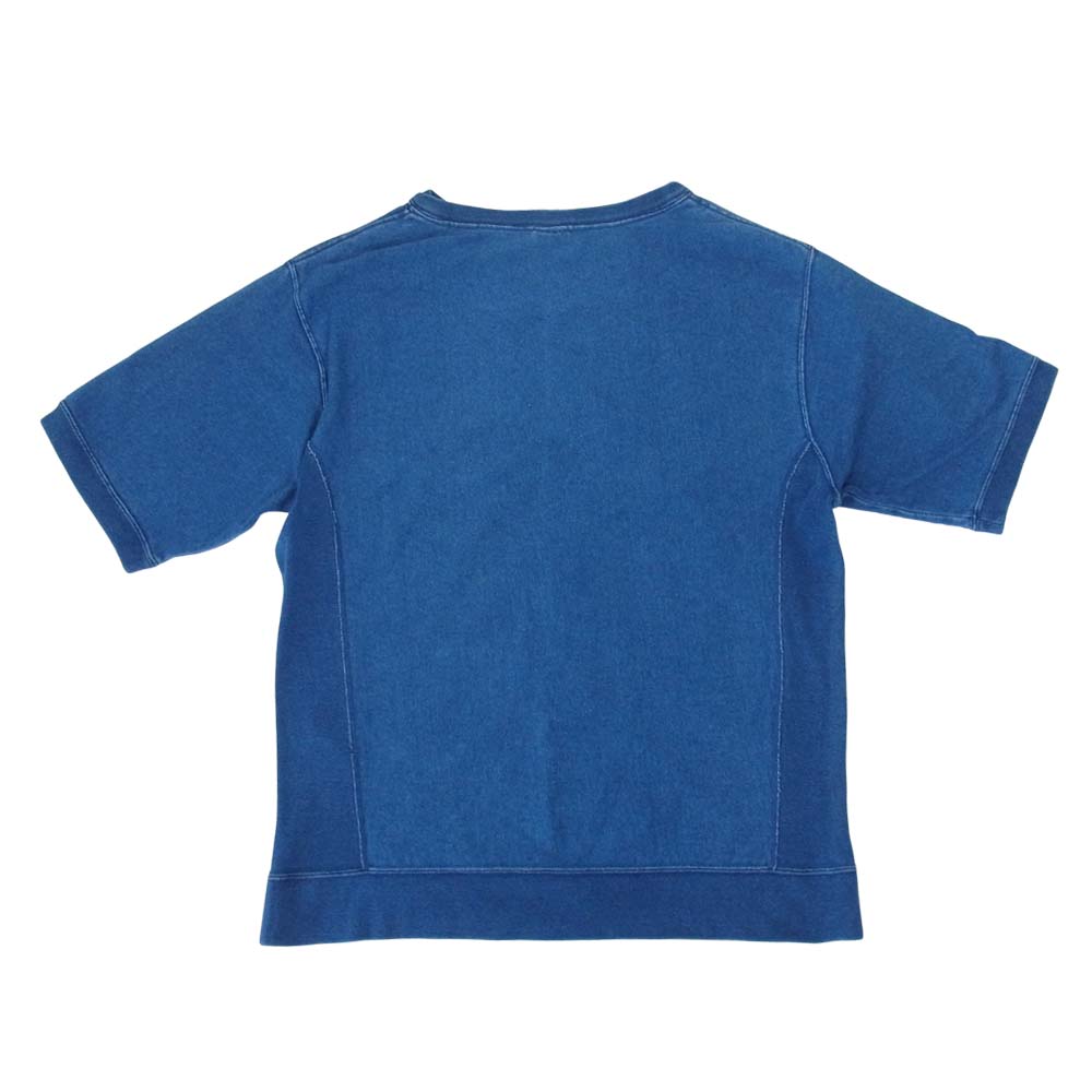 Champion チャンピオン C8-K348 INDIGO REVERSE WEAVE Tee インディゴ リバースウィーブ Tシャツ インディゴブルー系 M【中古】