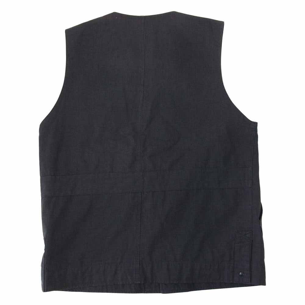 PHIGVEL フィグベル チェック ベスト ブラウン系 2【中古】