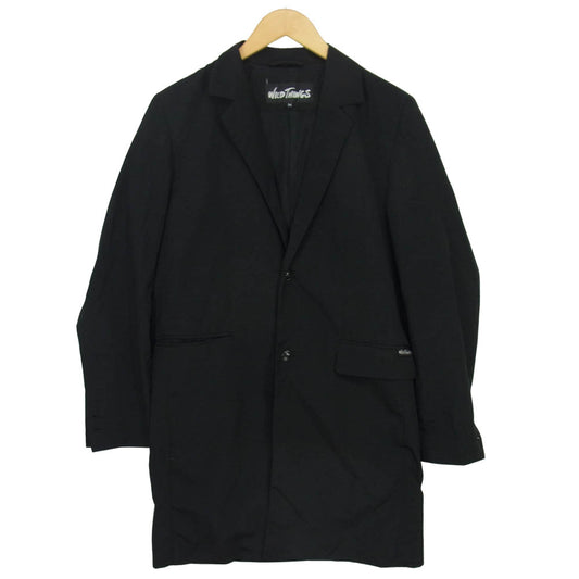 WILDTHINGS ワイルドシングス ナイロン コート ブラック系 M【中古】