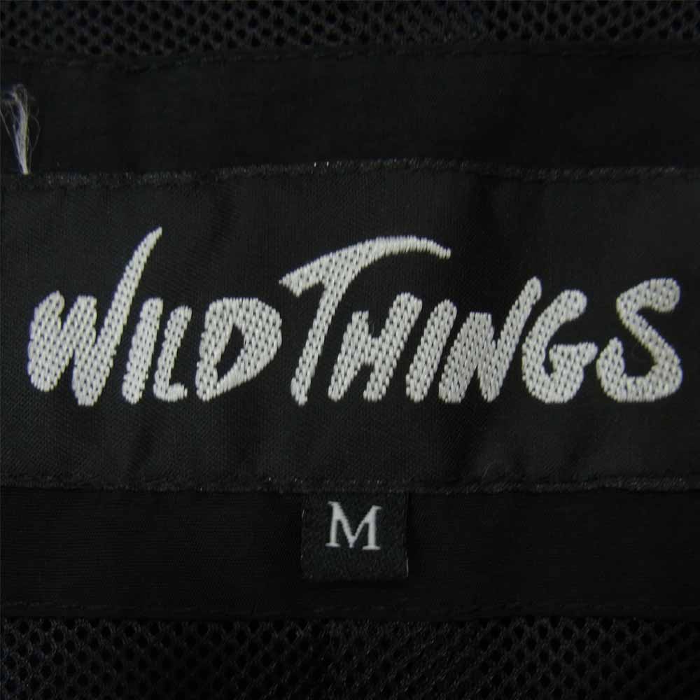 WILDTHINGS ワイルドシングス ナイロン コート ブラック系 M【中古】