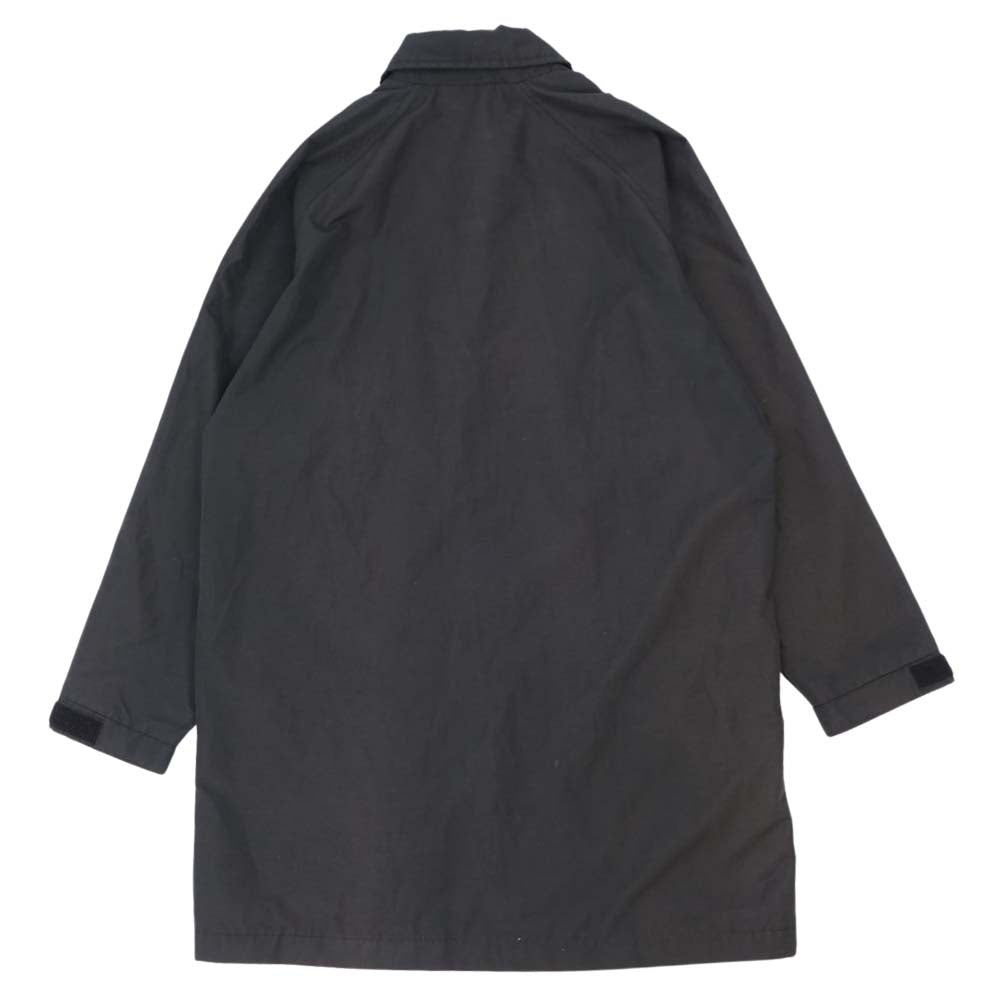SIERRA DESIGNS シエラデザイン 60/40クロス ナイロン ステンカラー コート ブラック系 USAサイズ XS  JPNサイズ S【中古】