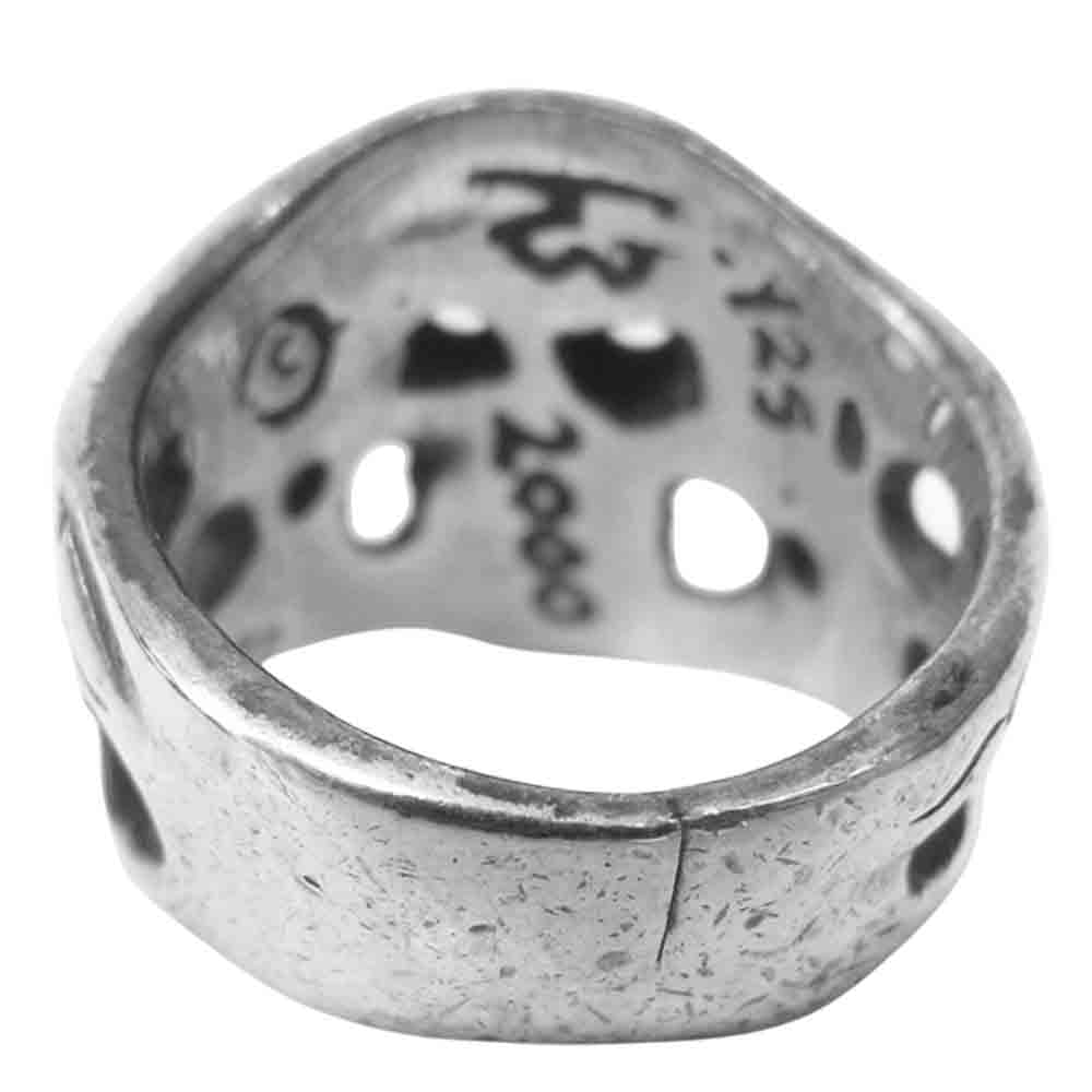 TRAVIS WALKER トラヴィスワーカー SMALL SKULL RING スモール スカル リング シルバー系 7号程度【中古】