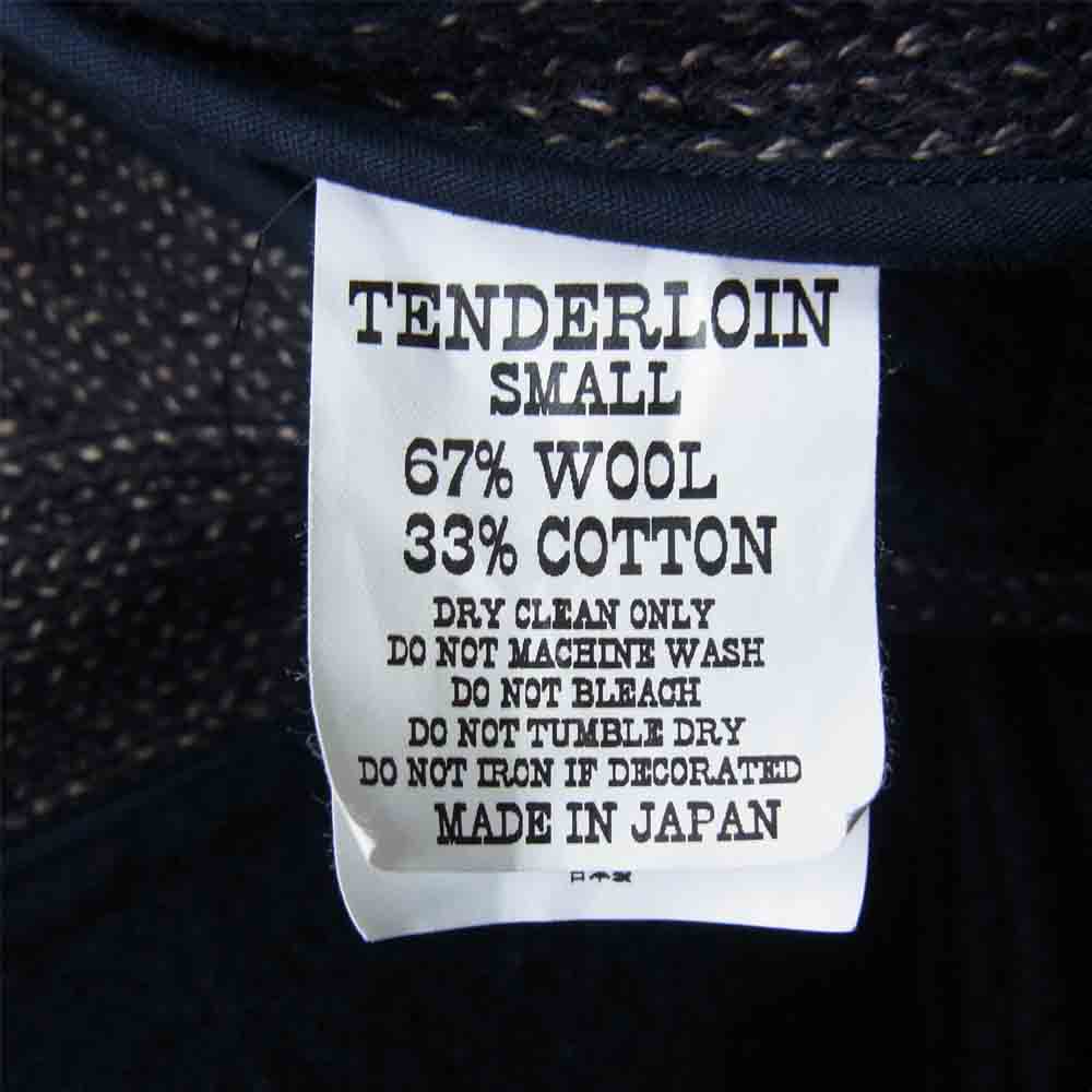 TENDERLOIN テンダーロイン T-BROWN BEACH ブラウン ビーチ ジャケット ネイビー系 S【中古】