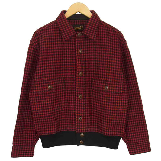 TENDERLOIN テンダーロイン T-LUMBERJACK ランバージャック チェック ジャケット レッド系 M【中古】