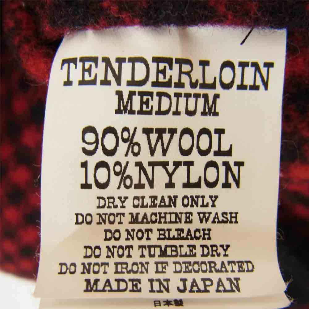 TENDERLOIN テンダーロイン T-LUMBERJACK ランバージャック チェック ジャケット レッド系 M【中古】