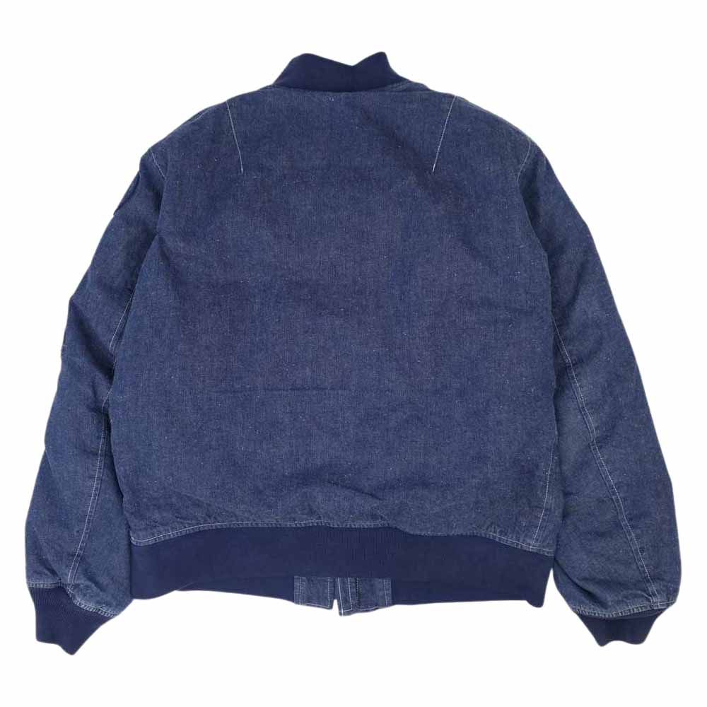 TENDERLOIN テンダーロイン MA-1 DENIM デニム MA-1 ジャケット インディゴブルー系 S【中古】