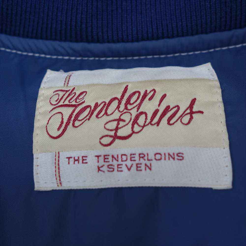 TENDERLOIN テンダーロイン MA-1 DENIM デニム MA-1 ジャケット インディゴブルー系 S【中古】