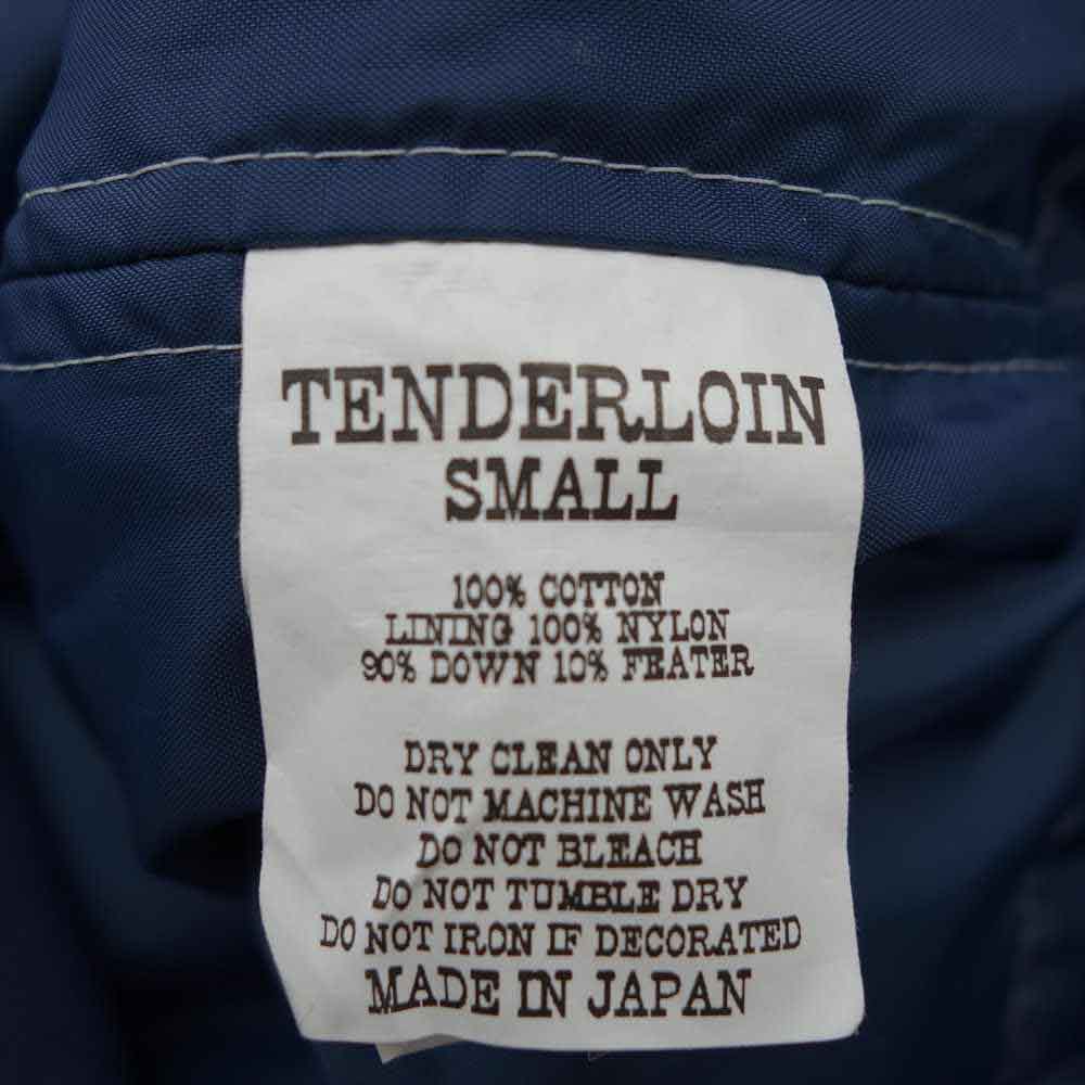 TENDERLOIN テンダーロイン MA-1 DENIM デニム MA-1 ジャケット インディゴブルー系 S【中古】