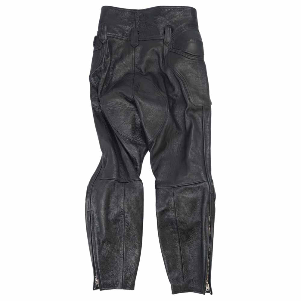 KADOYA カドヤ プロテクター付 バトルスーツ レザー パンツ ブラック系【中古】
