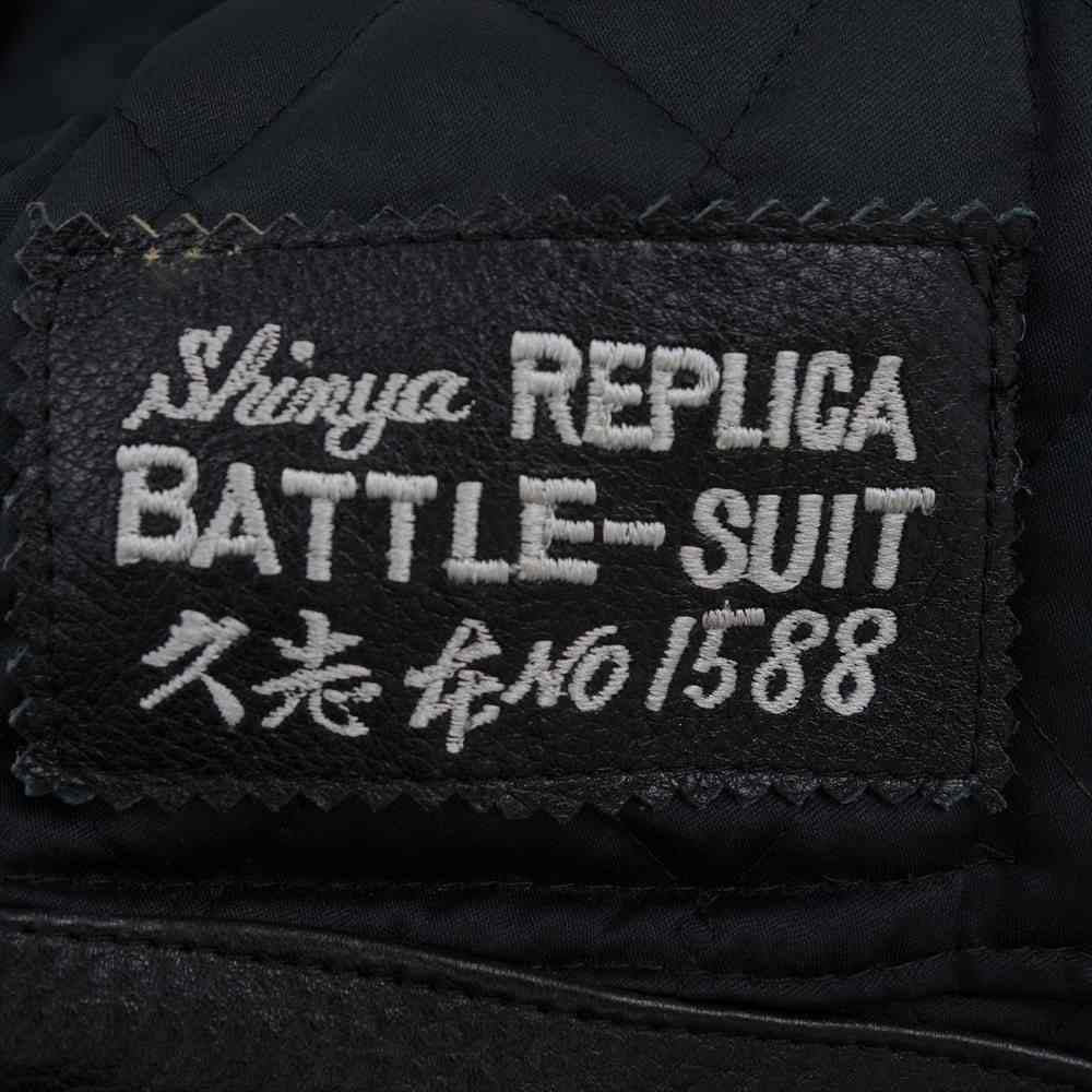 KADOYA カドヤ バトルスーツ ライダース ジャケット ブラック系【中古】