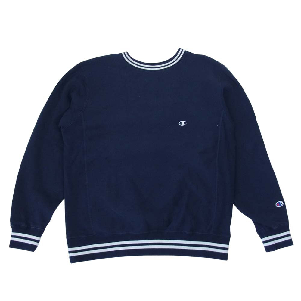 Champion チャンピオン C3-G029 Reverse Weave リバースウィーブ 青単タグ スウェット ネイビー系 L【中古】