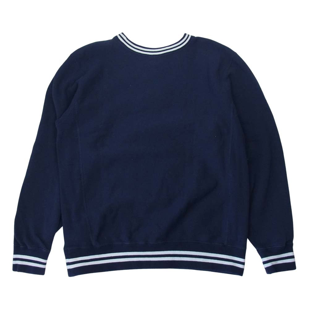 Champion チャンピオン C3-G029 Reverse Weave リバースウィーブ 青単タグ スウェット ネイビー系 L【中古】