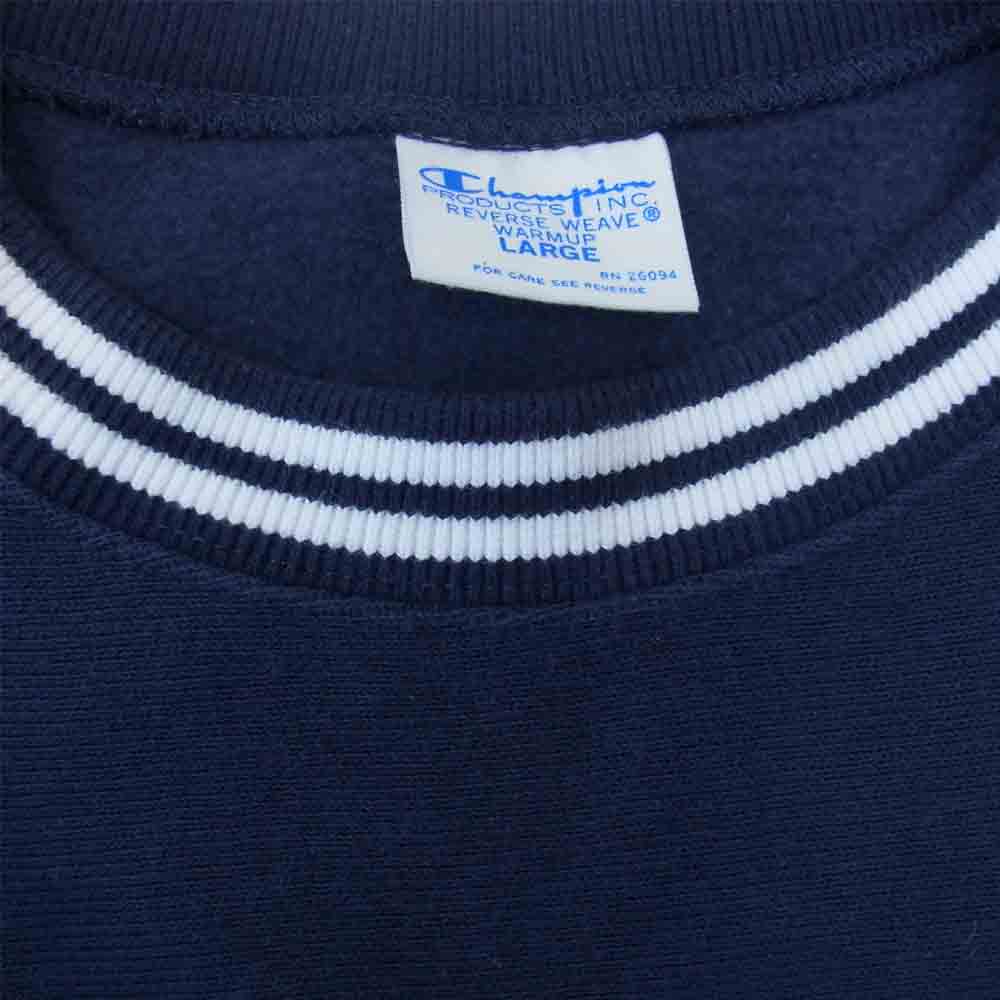 Champion チャンピオン C3-G029 Reverse Weave リバースウィーブ 青単タグ スウェット ネイビー系 L【中古】