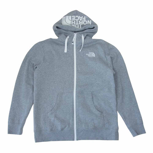THE NORTH FACE ノースフェイス NT11930 リアビュー フルジップ フーディ パーカー グレー系 L【美品】【中古】