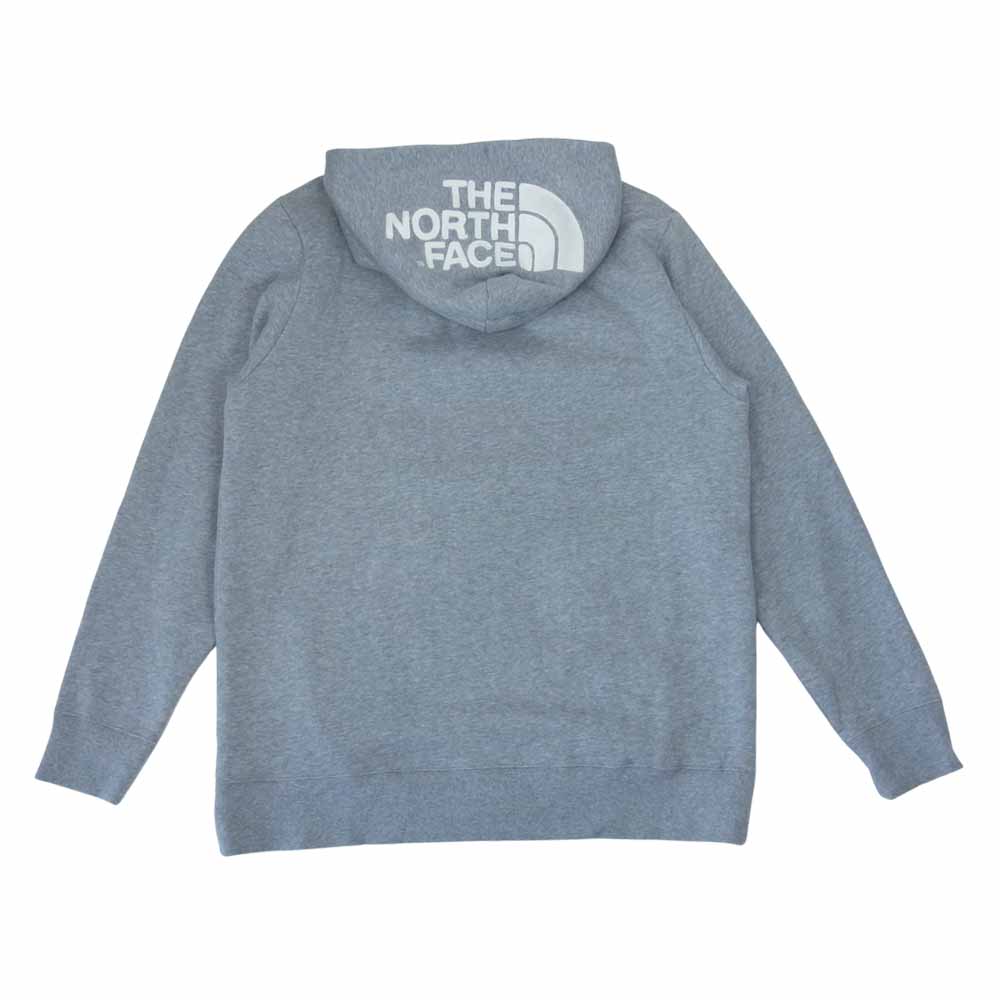 THE NORTH FACE ノースフェイス NT11930 リアビュー フルジップ フーディ パーカー グレー系 L【美品】【中古】
