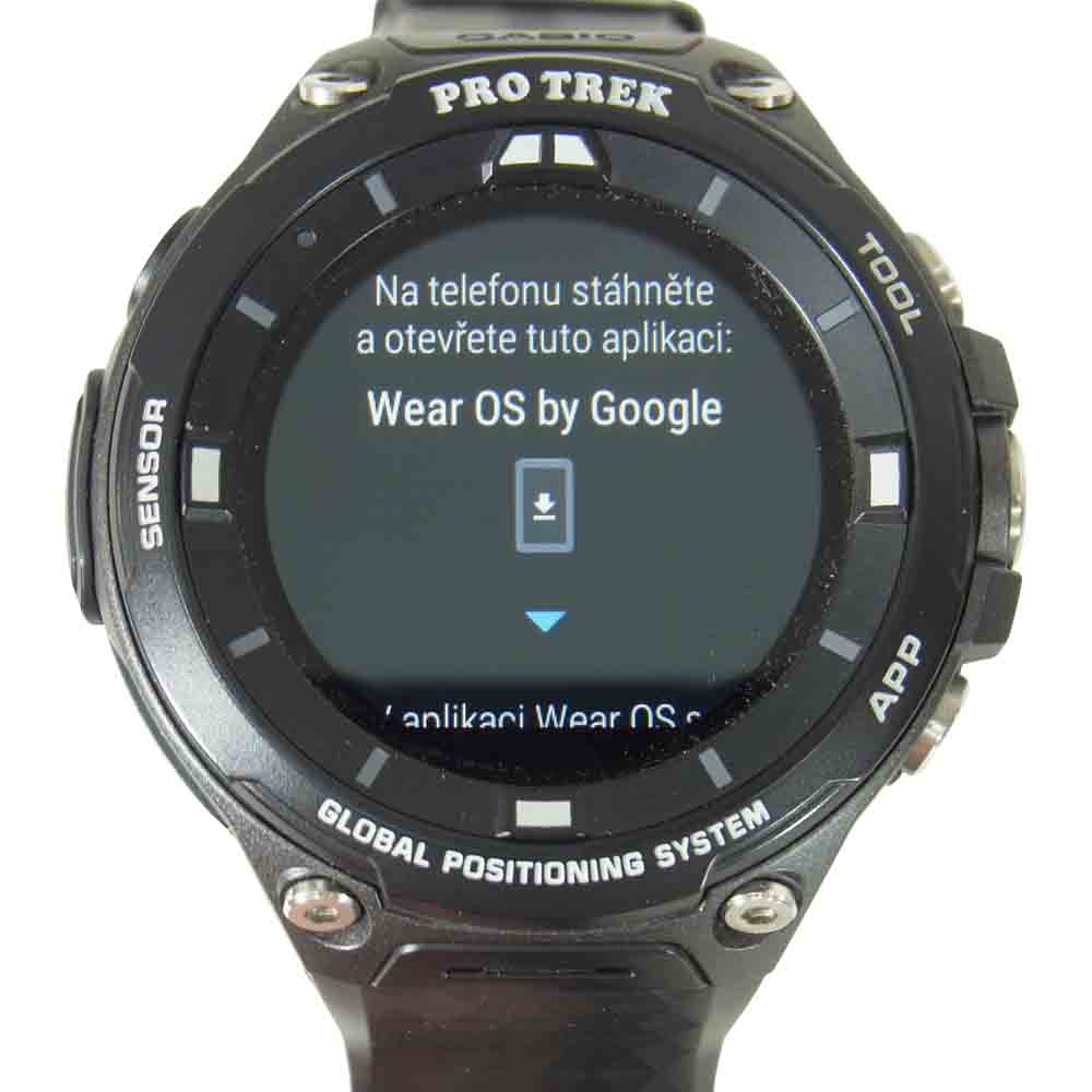 CASIO カシオ WSD-F20 PRO TREK Smart プロトレック スマートウォッチ ブラック系【中古】