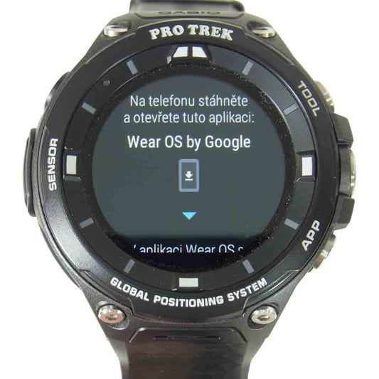 CASIO カシオ WSD-F20 PRO TREK Smart プロトレック スマートウォッチ ブラック系【中古】