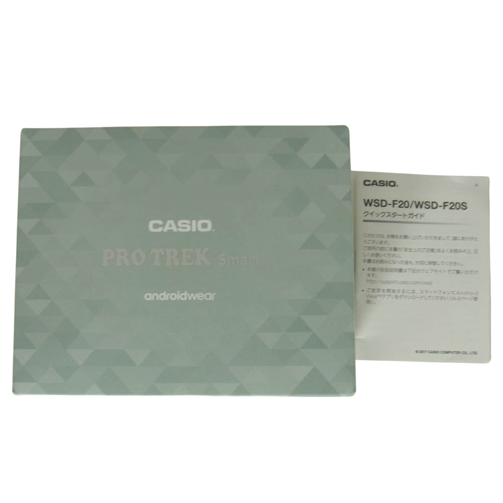 CASIO カシオ WSD-F20 PRO TREK Smart プロトレック スマートウォッチ ブラック系【中古】