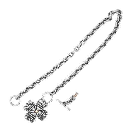 STOPLIGHT ストップライト 18K ゴシッククロス キーパー ウォレットチェーン シルバー系【中古】