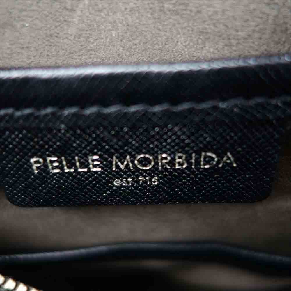 PELLE MORBIDA ペッレモルビダ ブリーフケース ブラック系【中古】